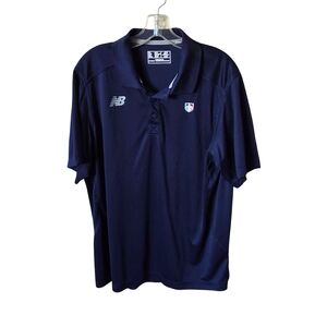 New Balance Men's Navy Polo Shirt
